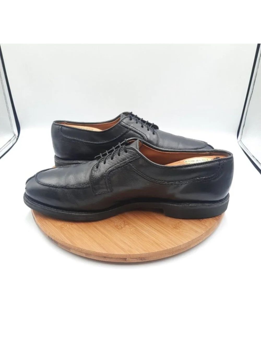 Allen Edmonds Stockbridge Mens 12 Black Split Toe Oxford Dress Sneakers USA
